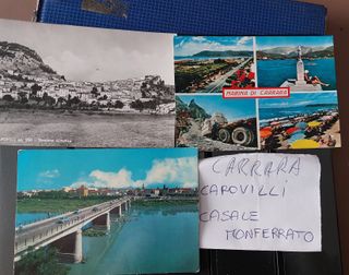 (cart7/12)CARTOLINE DA CAPRI A CASAMARI, 18 CART.