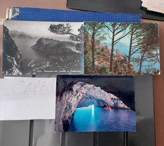 (cart7/12)CARTOLINE DA CAPRI A CASAMARI, 18 CART.