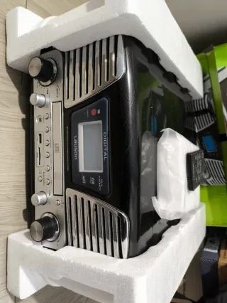 Tocadiscos Lauson Vinilo CD MP3 USB Radio Encoding