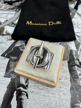 Anillo Massimo Dutti Plata