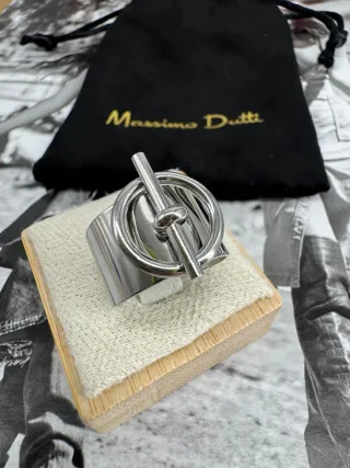 Anillo Massimo Dutti Plata