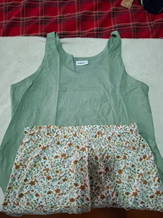 Pijama Verano Mujer Tramas Talla L