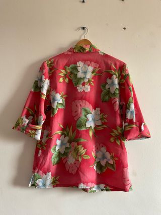 Camisa floral mujer