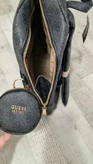 Mochila Guess Power Play II - Negra/Gris