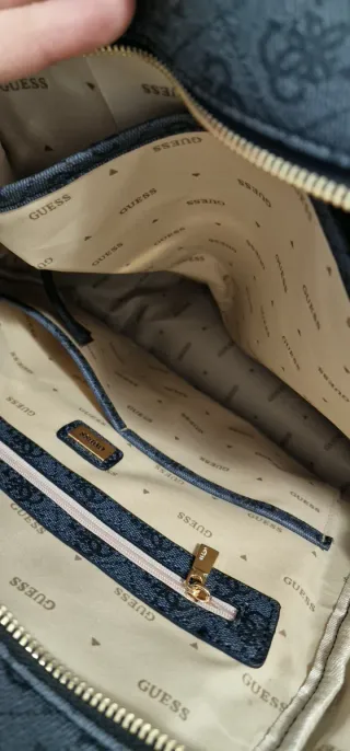 Mochila Guess Power Play II - Negra/Gris