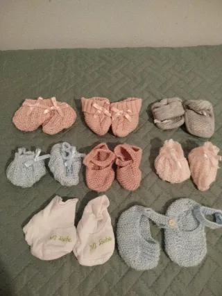 Lote Patucos bebé 0-3 meses