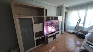 Mueble salón TV modular beige/marrón