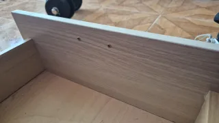 Mueble salón TV modular beige/marrón