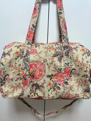 Bolsa de viaje estampado floral