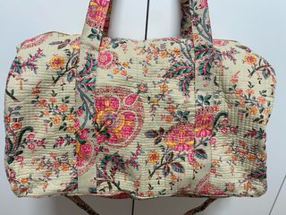 Bolsa de viaje estampado floral