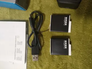 Caricabatterie doppio GoPro + 2 batterie Enduro