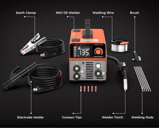 Soldadora MIG 135 Multifunción Digital