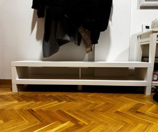 Mueble salón blanco seminuevo