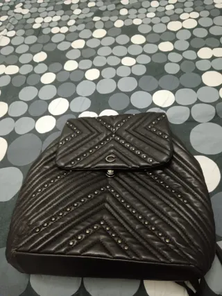 Zaino nero manico catena