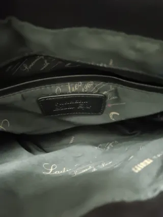 Zaino nero manico catena