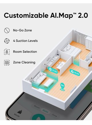 Robot Aspirador eufy L60 con Estación