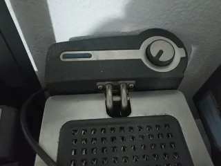 Freidora y cafetera industrial