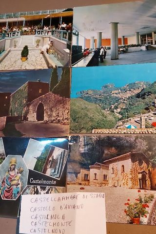 (cart13/24)36 CARTOLINE DA CASAMICCIOLA A CASERTA