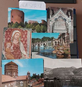 (cart13/24)36 CARTOLINE DA CASAMICCIOLA A CASERTA