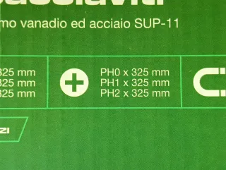 Largos 5 Destornilladores PARKSIDE 325mm
