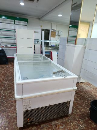 Congelador arcón cristal