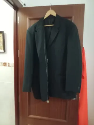 Blazer Negro Hombre