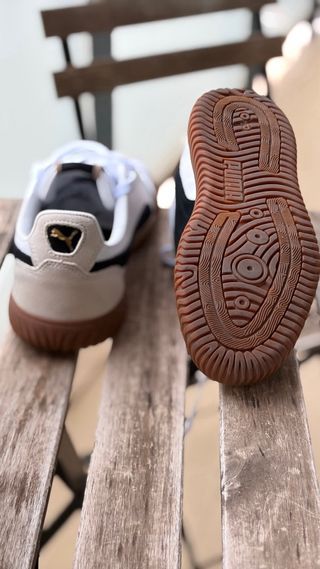 Puma Club Kayzer OG Unisex Beige/Blanco. T. 42,5