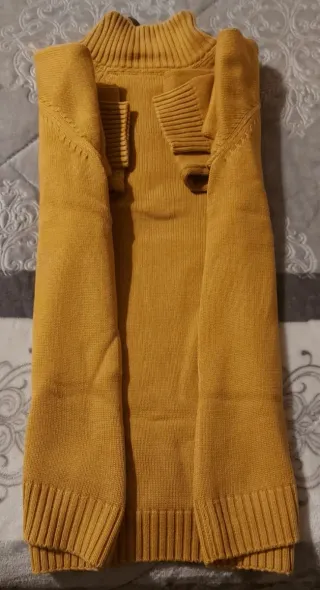 Camisola malha Quebramar Amarela tam. XS