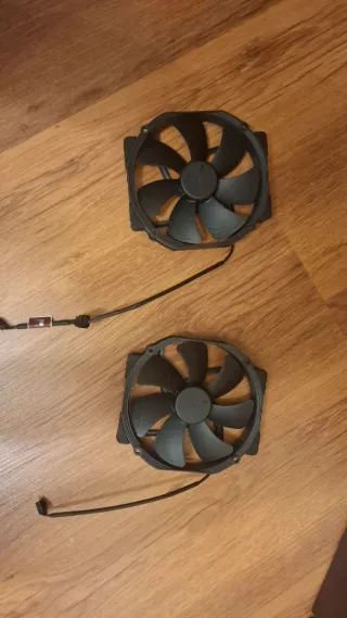 2x Ventole Noctua NF-A15 PWM chromax.black