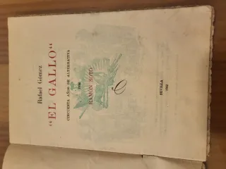 Cuaderno Estampa Rafael El Gallo