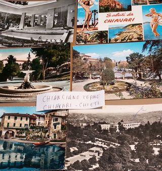 (cart25/30)CARTOLINE DA CAPRI A CAAZARO, 36 CARTOL