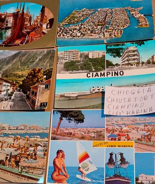 (cart25/30)CARTOLINE DA CAPRI A CAAZARO, 36 CARTOL