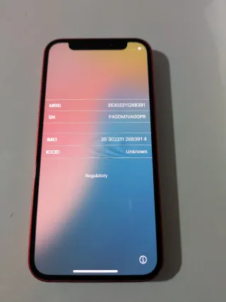 iPhone 12 mini Rojo como nuevo