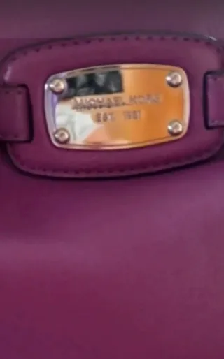 Borsa Michael Kors lilla