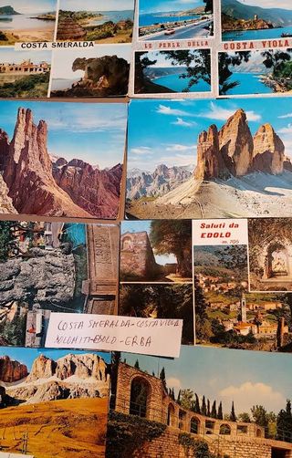 (cart31/36)CARTOLINE DA CITTA’ DEL VATICANO A ERBA