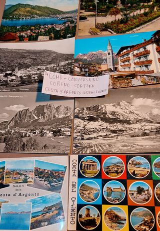 (cart31/36)CARTOLINE DA CITTA’ DEL VATICANO A ERBA