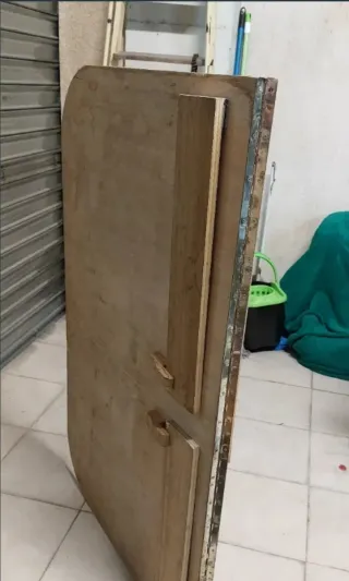 Mueble Camper Madera Negro