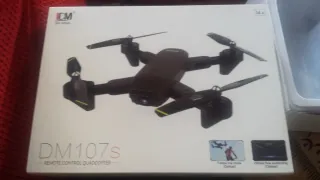 Dron DM107S Plegable Wi-Fi Full HD dos camaras.