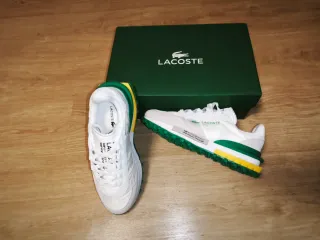 Zapatillas Lacoste Blancas y Verdes