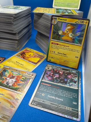 Lote 500+ Cartas Pokémon (Inglés) - ¡Solo Pokémon!
