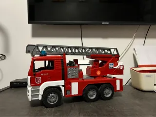 Bruder Camion Man Pompieri Scala