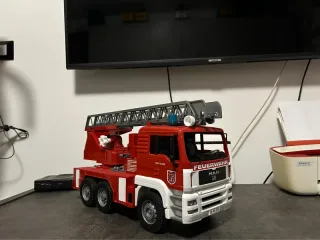 Bruder Camion Man Pompieri Scala