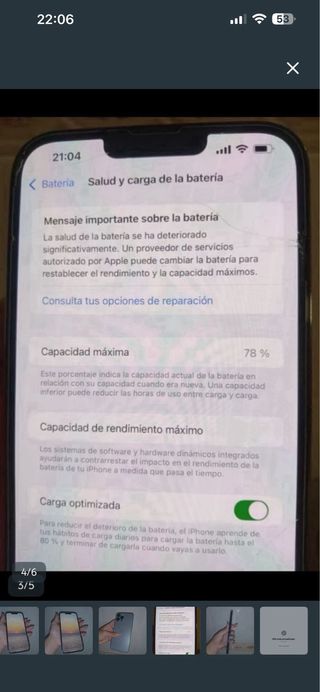 iPhone 13 Pro Max Azul/Gris