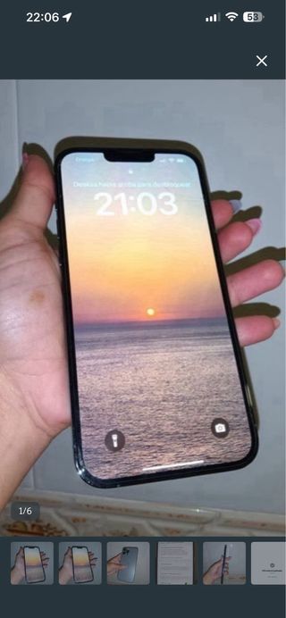 iPhone 13 Pro Max Azul/Gris