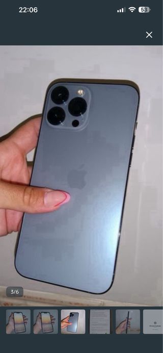 iPhone 13 Pro Max Azul/Gris