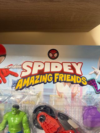 Set Figuras Spidey Amazing Friends - Spiderman