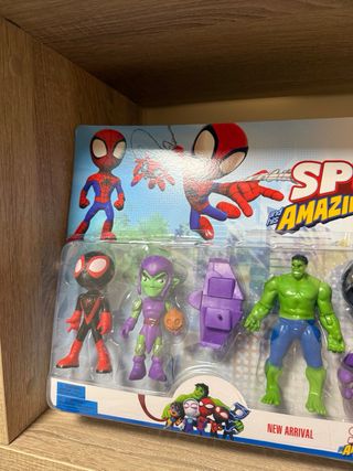 Set Figuras Spidey Amazing Friends - Spiderman