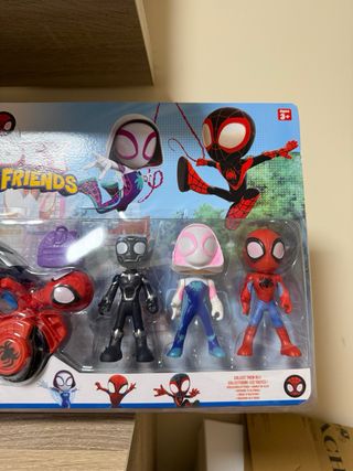 Set Figuras Spidey Amazing Friends - Spiderman