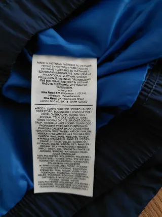 Conjunto Deportivo Nike Air Azul