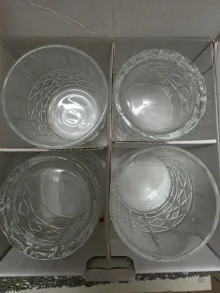 Set 4 Bicchieri Brandani Mosaico